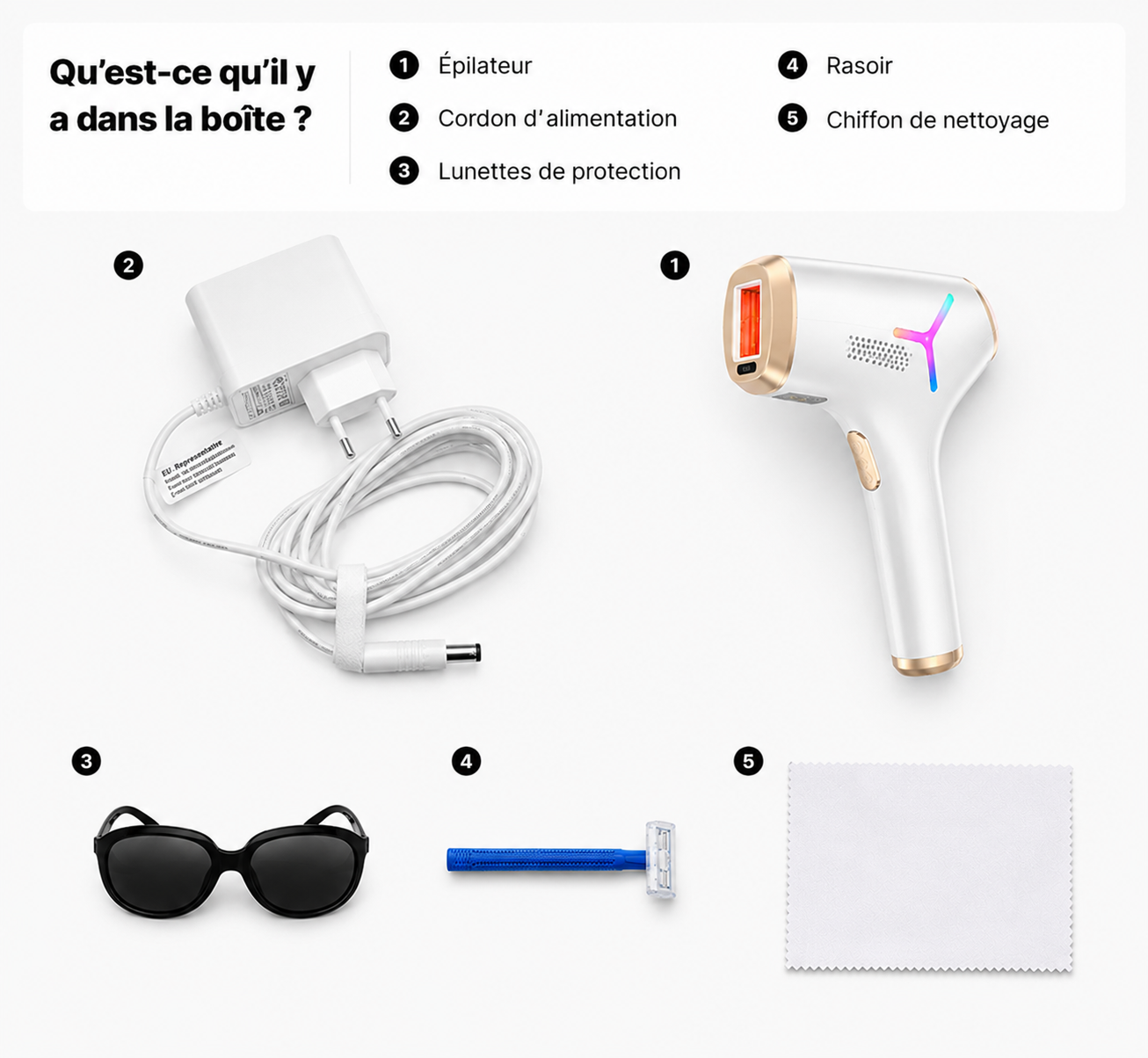 IPL Hair Removal Device